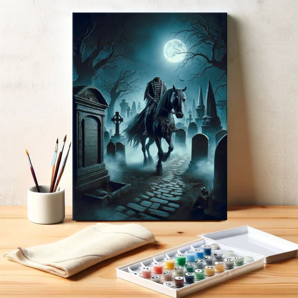 The Headless Rider | Paint by Numbers Kit