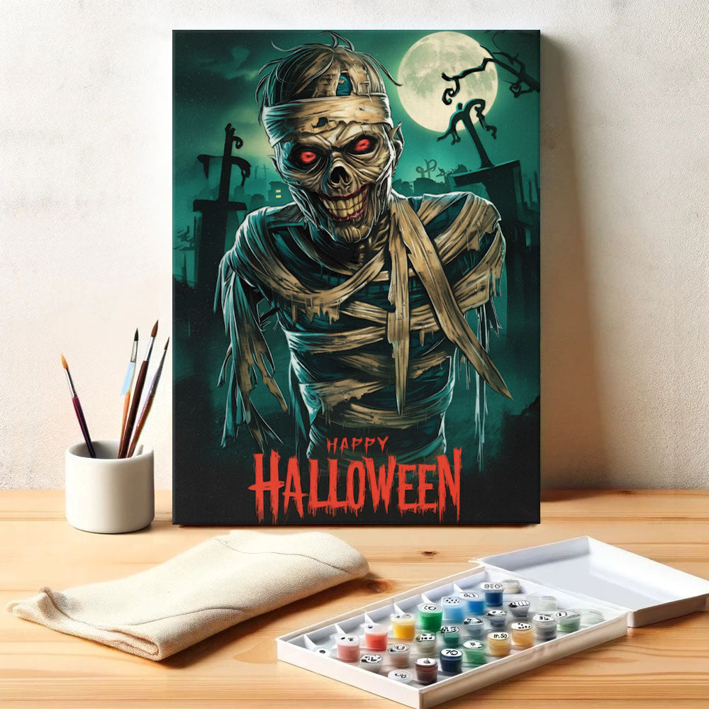 Graveyard Smirk | Paint by Numbers Kit
