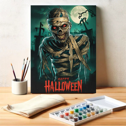 Graveyard Smirk | Paint by Numbers Kit