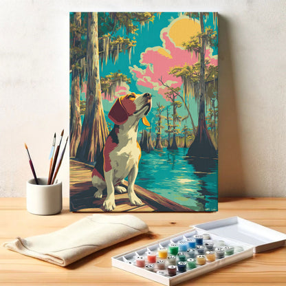 Everglades NP - Beagle | Paint by Numbers Kit