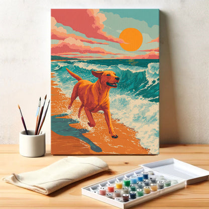 Olympic NP - Labrador Retriever | Paint by Numbers Kit