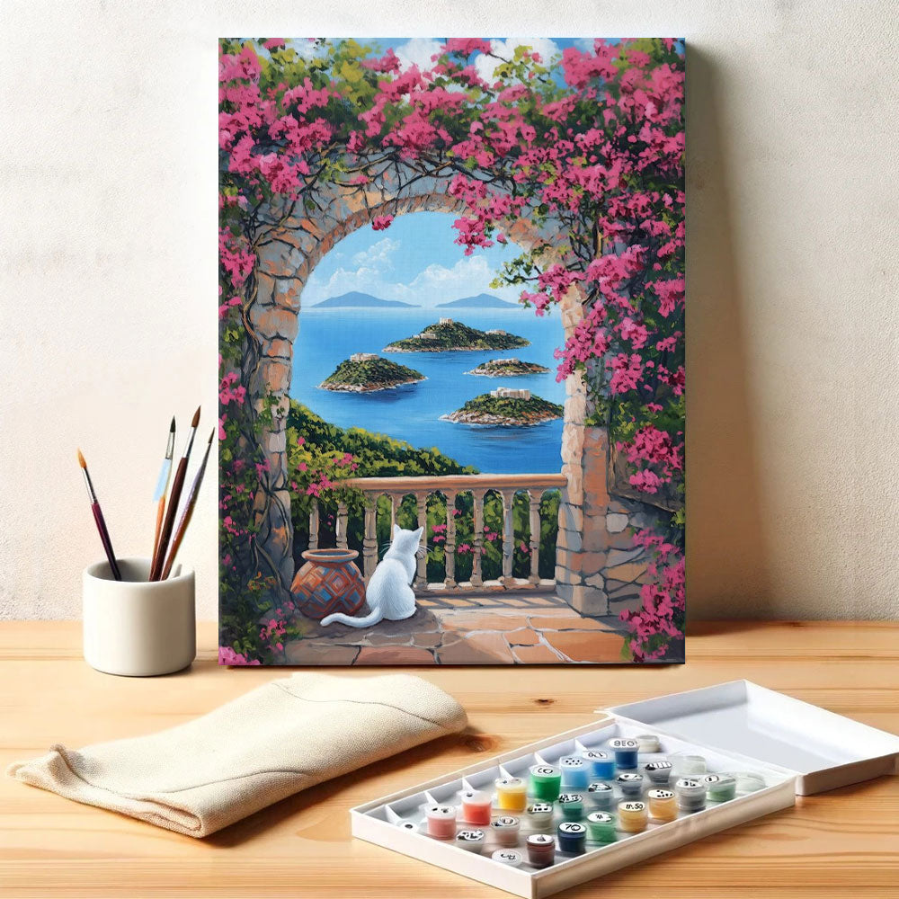 Islands in a Cat’s Dream|Paint by Numbers Kit
