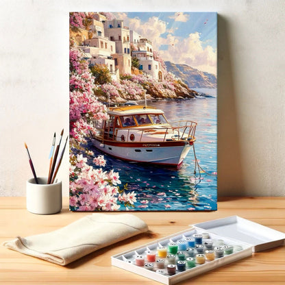 Blossoms of Amalfi|Paint by Numbers Kit