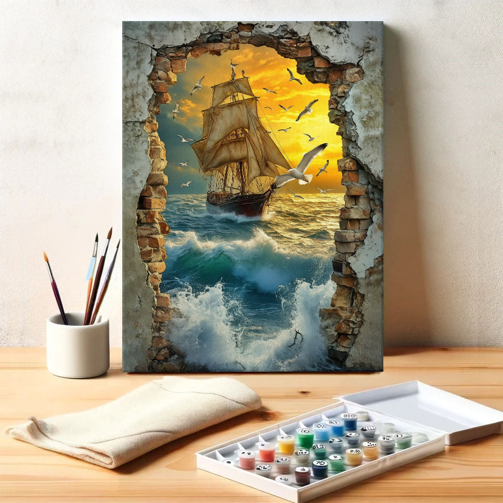 Beyond the Wall|Paint by Numbers Kit