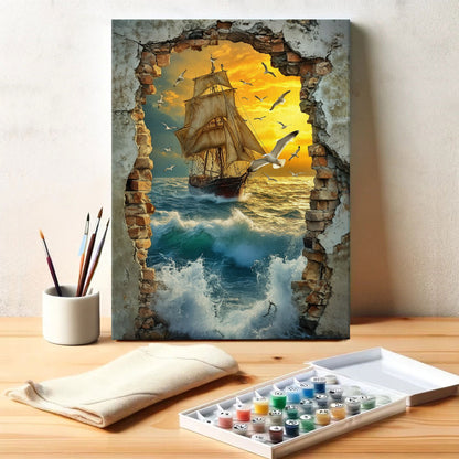 Beyond the Wall|Paint by Numbers Kit