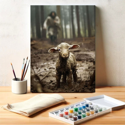 Looking For The Lost Lamb | Paint by Numbers Kit