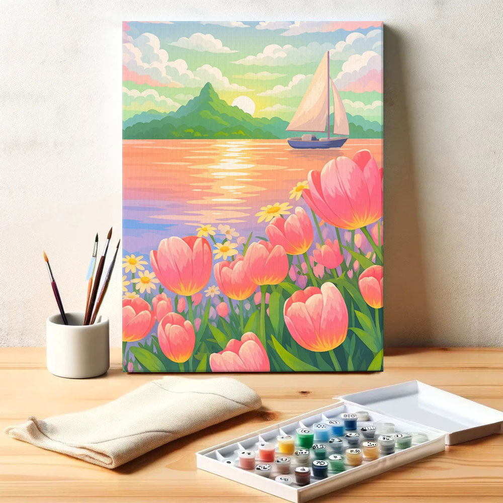 Tulip Bay|Paint by Numbers Kit