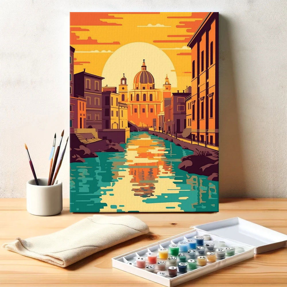 Rome|Paint by Numbers Kit