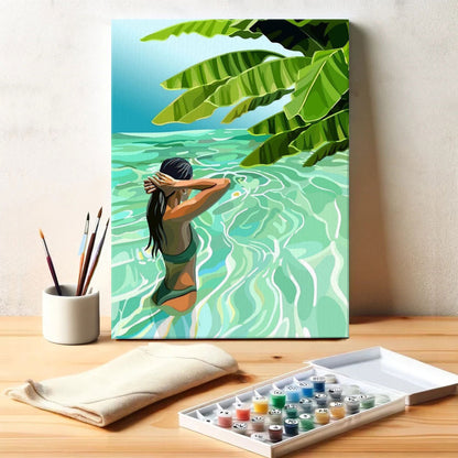 Green Summer|Paint by Numbers Kit