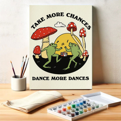 Take More Chances, Dance More Dances | Paint By Number Kit
