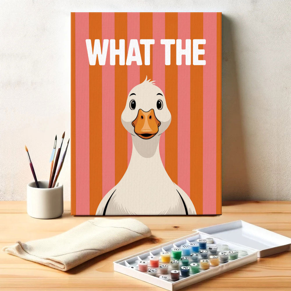 What The Duck| Paint By Number Kit