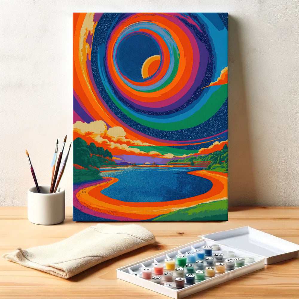 Cosmic Swirl | Paint by Numbers Kit