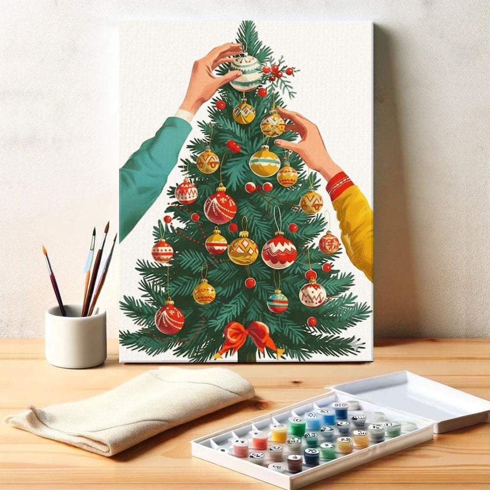 Christmas Decorating | Paint by Numbers Kit