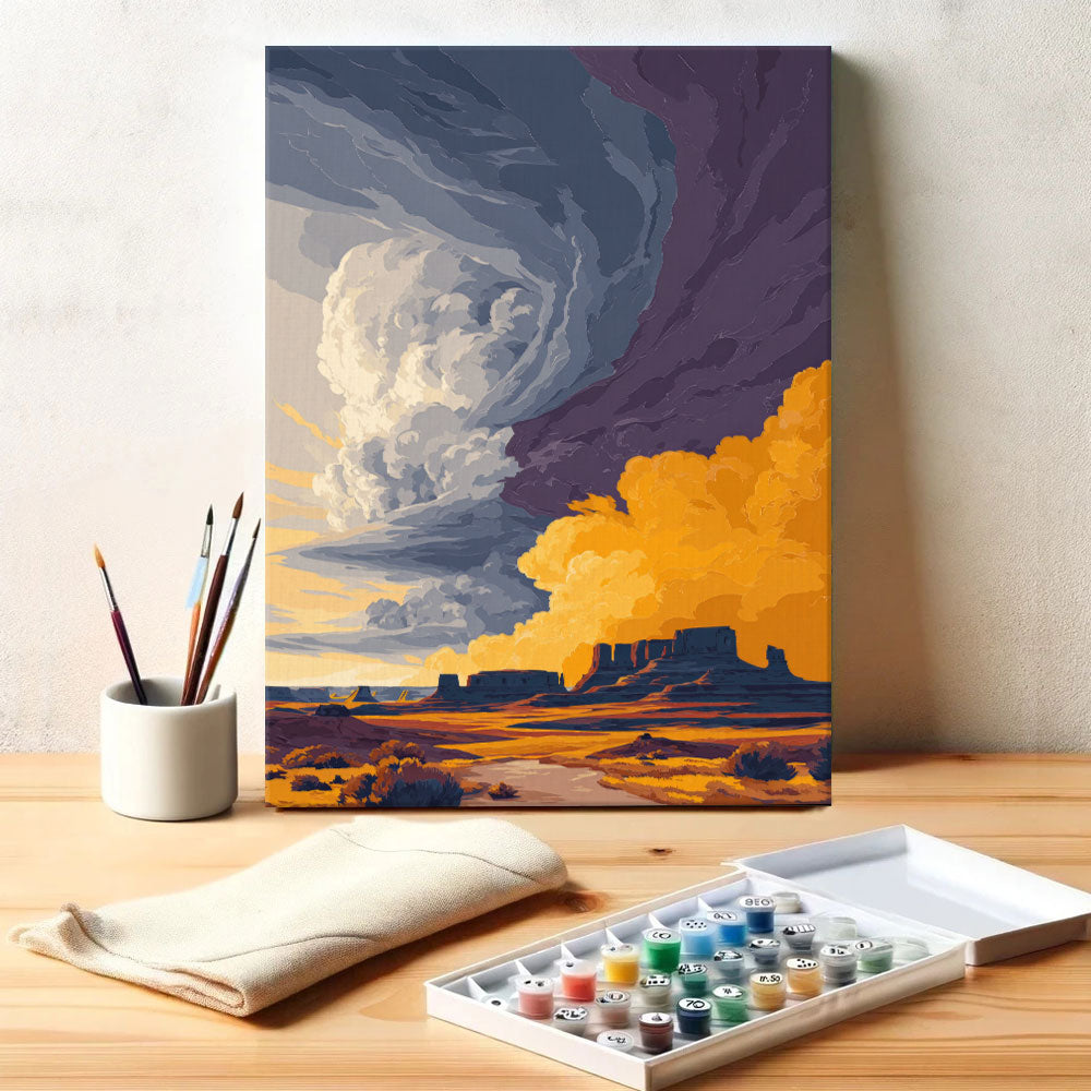 Desert Storm | Paint by Numbers Kit