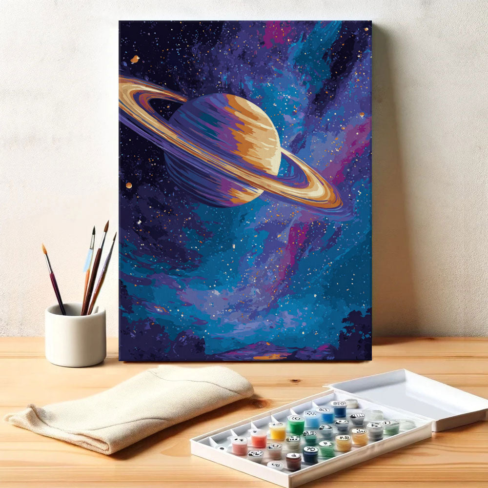 Nebula Rings | Paint by Numbers Kit