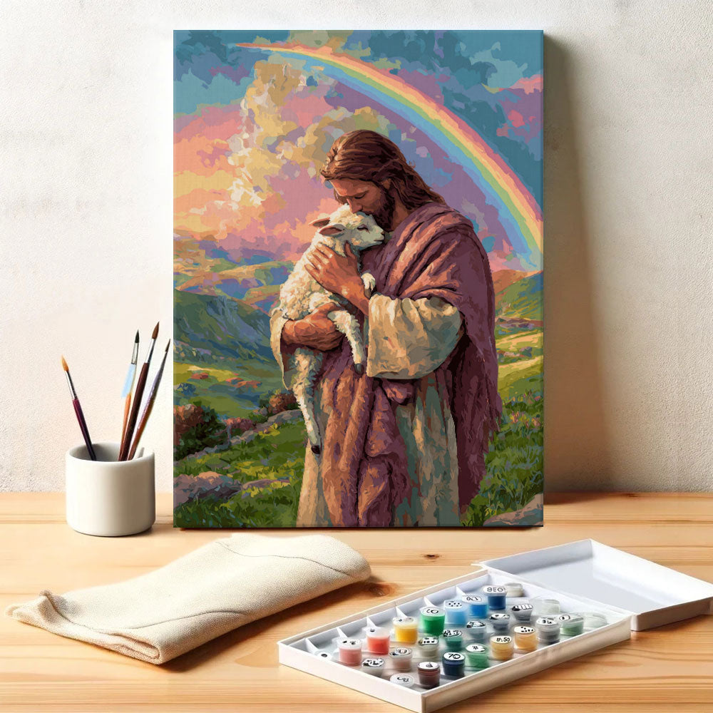 Rainbow Embrace | Paint by Numbers Kit