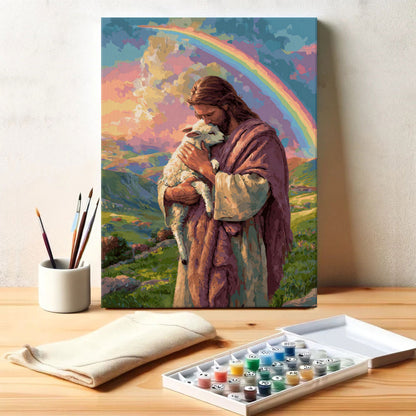 Rainbow Embrace | Paint by Numbers Kit