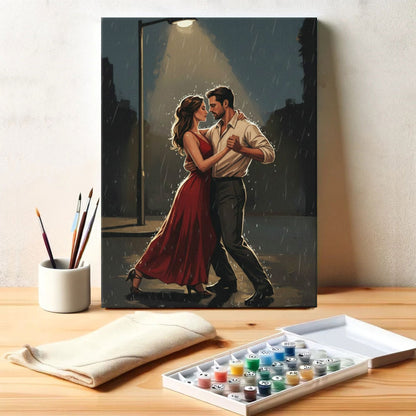 Dancing In The Rain | Paint by Numbers Kit