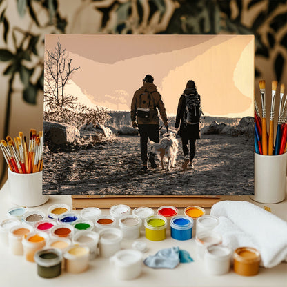 Wanderlust Together | Paint By Number Kit