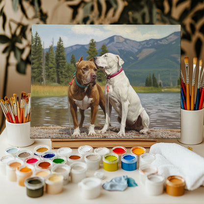 Lakeside Love | Paint By Number Kit