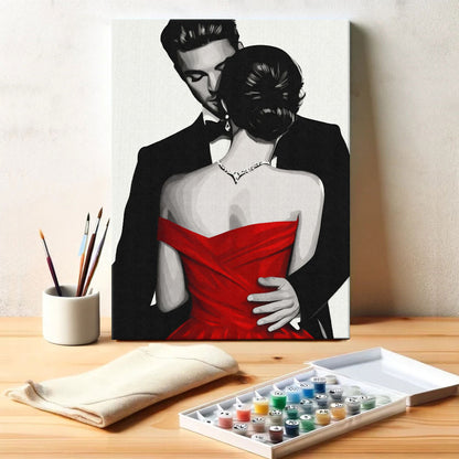 In His Arms | Paint by Numbers Kit