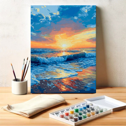 Seaside Sunset | Paint by Numbers Kit