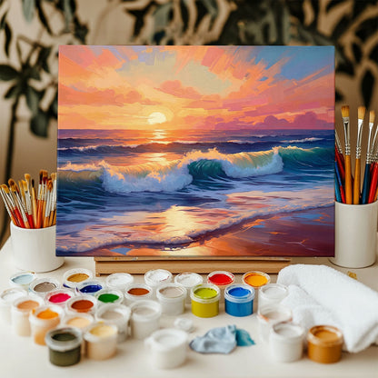 Sunset Surf | Paint by Numbers Kit