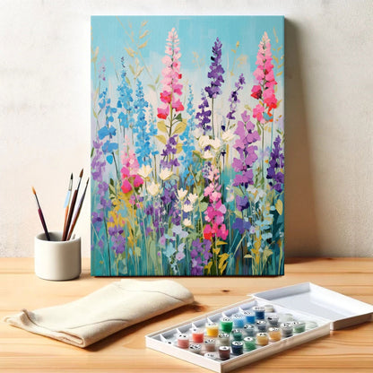Summer Wildflower Splendor | Paint by Numbers Kit