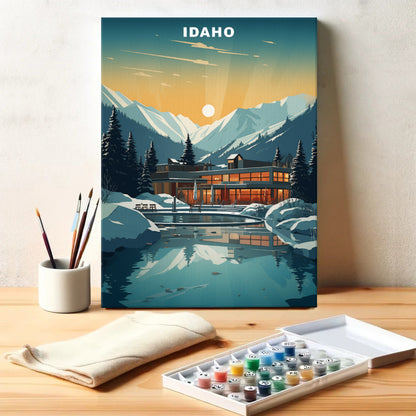 Idaho U.S. State | Paint by Numbers Kit