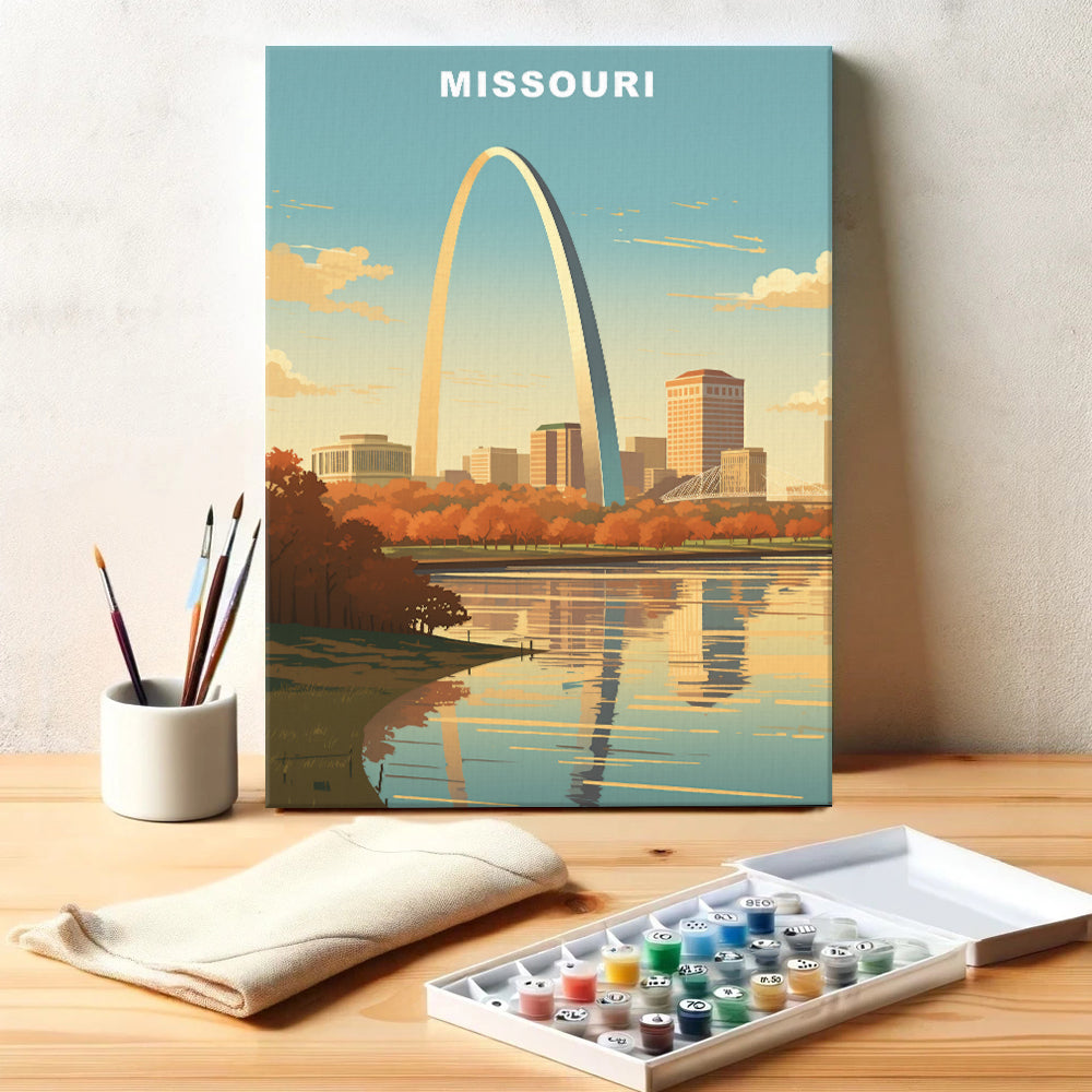 Missouri U.S. State | Paint by Numbers Kit