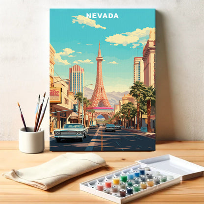 Nevada U.S. State | Paint by Numbers Kit