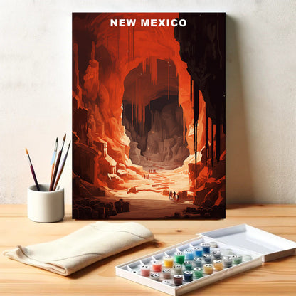 New Mexico U.S. State | Paint by Numbers Kit