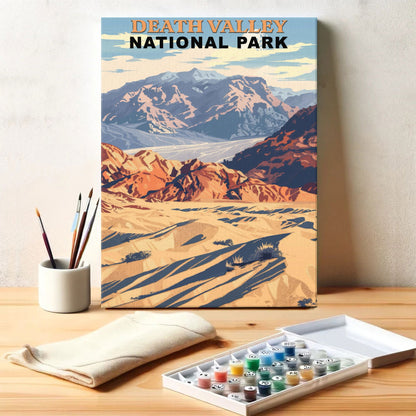 Death Valley National Park Vintage | Paint by Numbers Kit