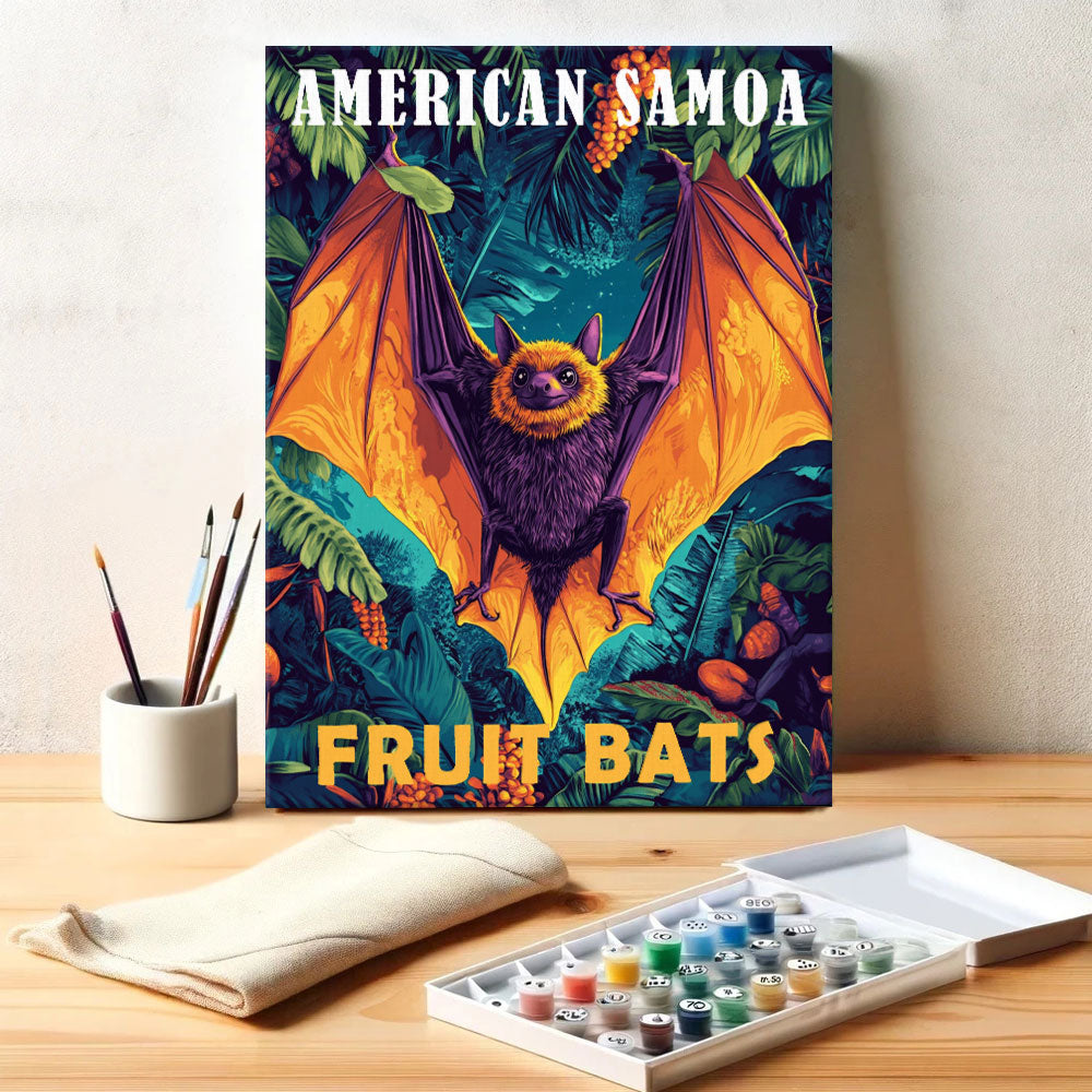 American Samoa National Park Animal | Paint by Numbers Kit