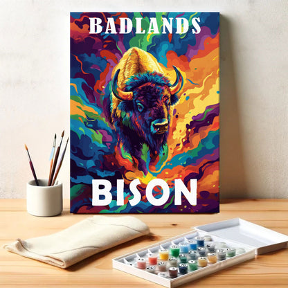 Badlands National Park Animal | Paint by Numbers Kit