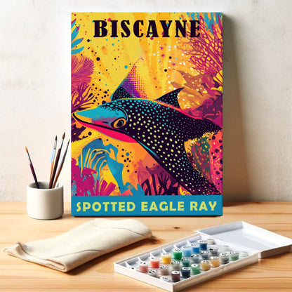 Biscayne National Park Animal | Paint by Numbers Kit