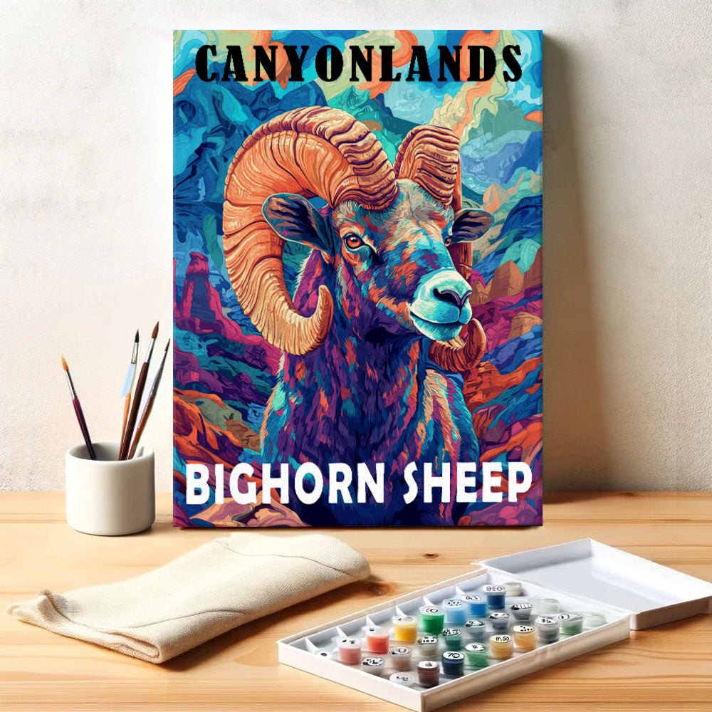 Canyonlands National Park Animal | Paint by Numbers Kit