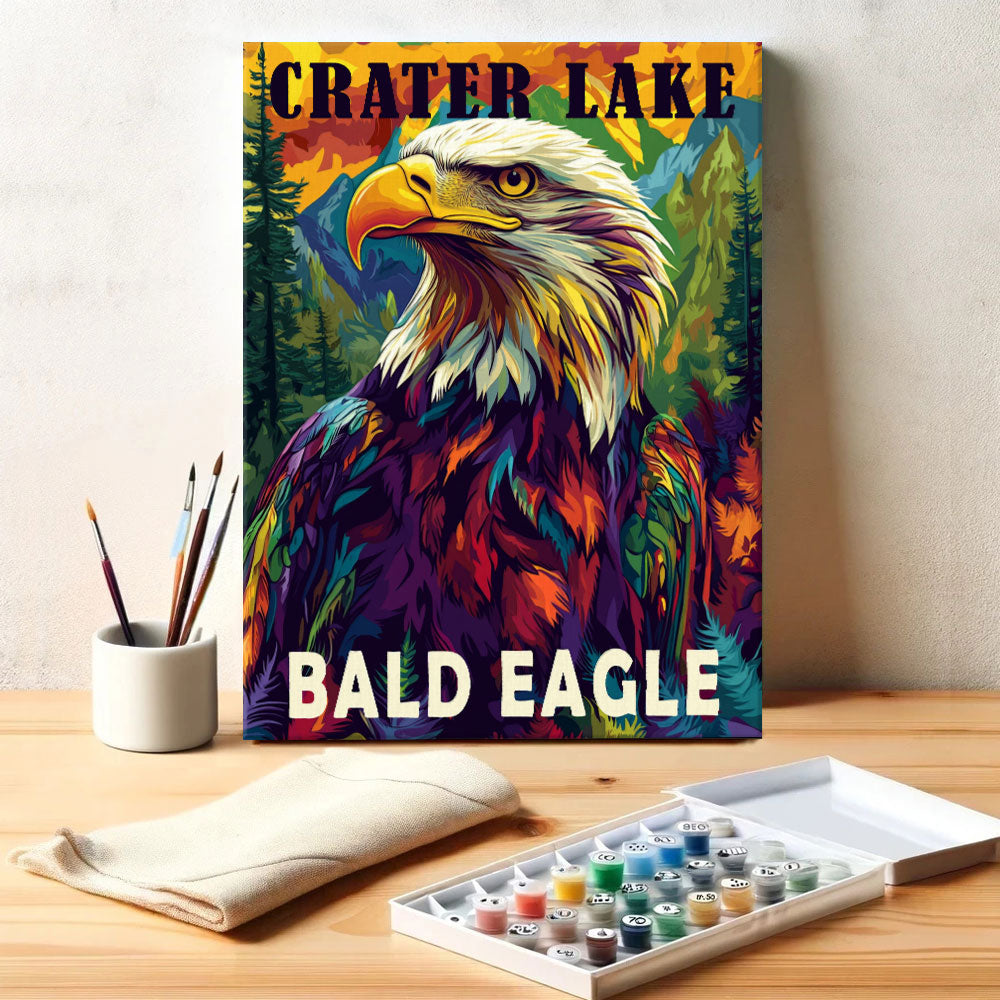 Crater Lake National Park Animal | Paint by Numbers Kit