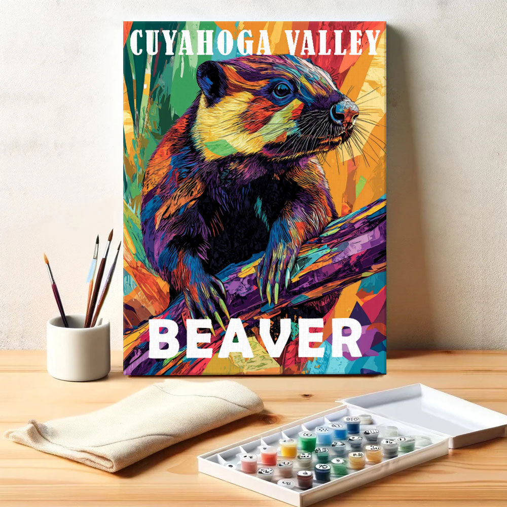 Cuyahoga Valley National Park Animal | Paint by Numbers Kit