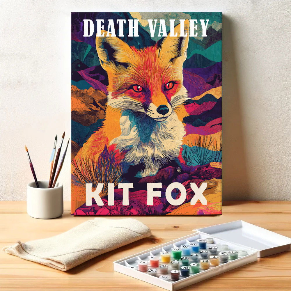 Death Valley National Park Animal | Paint by Numbers Kit