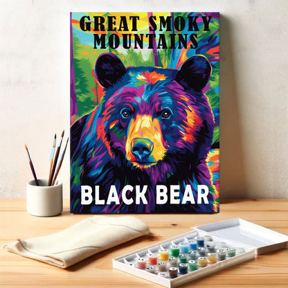 Great Smoky Mountains National Park Animal | Paint by Numbers Kit