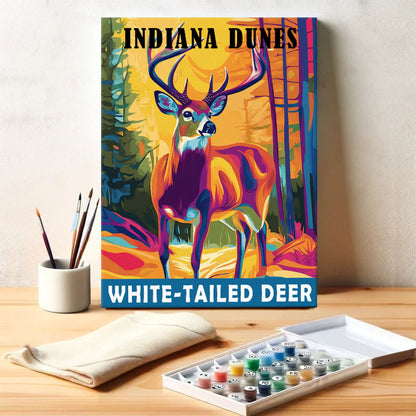 Indiana Dunes National Park Animal | Paint by Numbers Kit