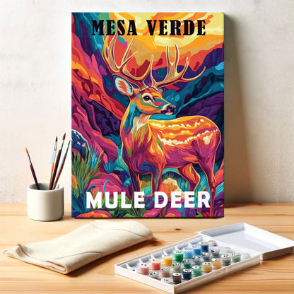 Mesa Verde National Park Animal | Paint by Numbers Kit