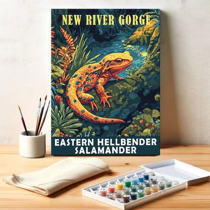 New River Gorge National Park Animal | Paint by Numbers Kit