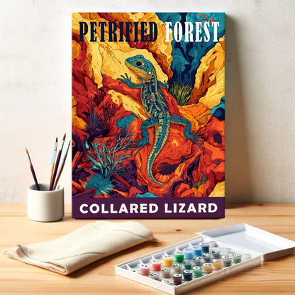 Petrified Forest National Park Animal | Paint by Numbers Kit