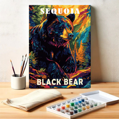 Sequoia National Park Animal | Paint by Numbers Kit