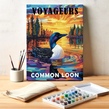 Voyageurs National Park Animal | Paint by Numbers Kit