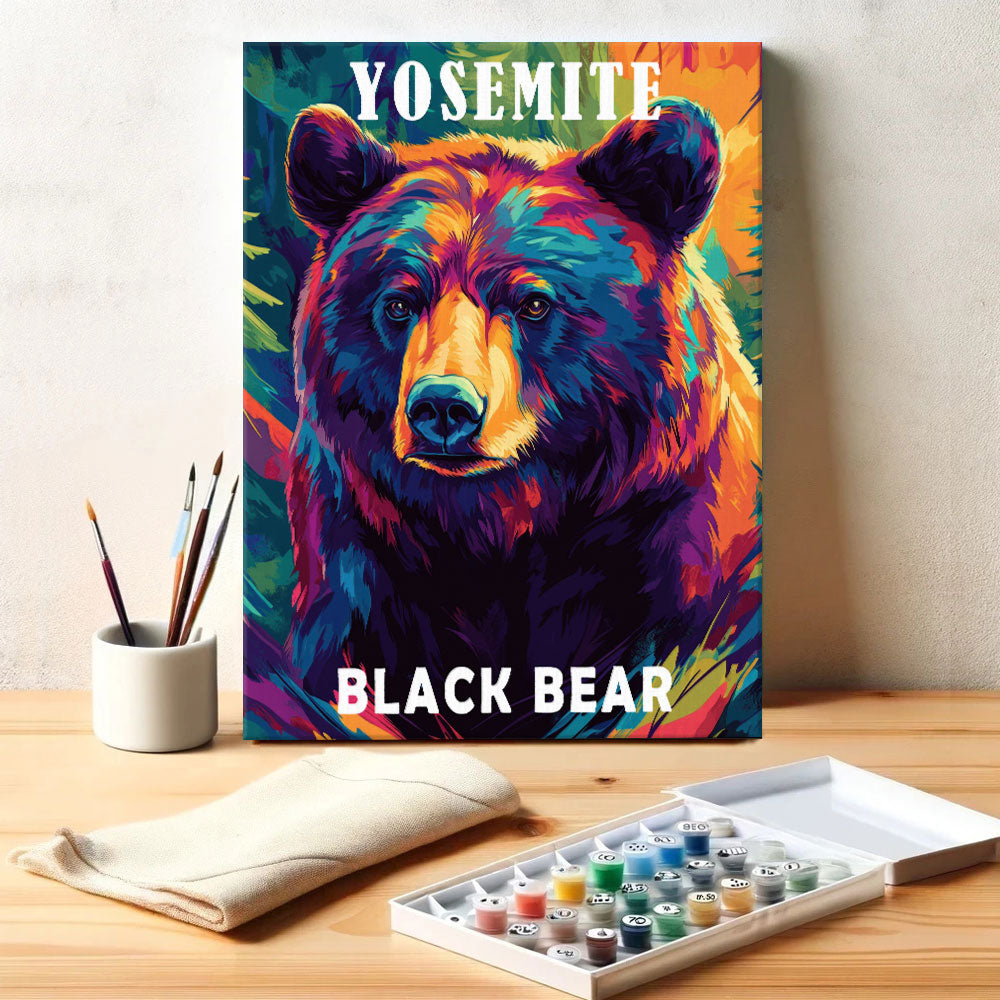 Yosemite National Park Animal | Paint by Numbers Kit