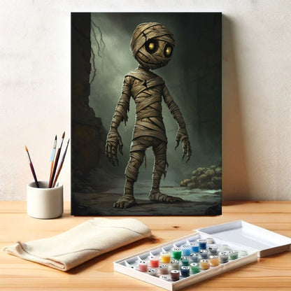 Creepy Mummy | Paint by Numbers Kit