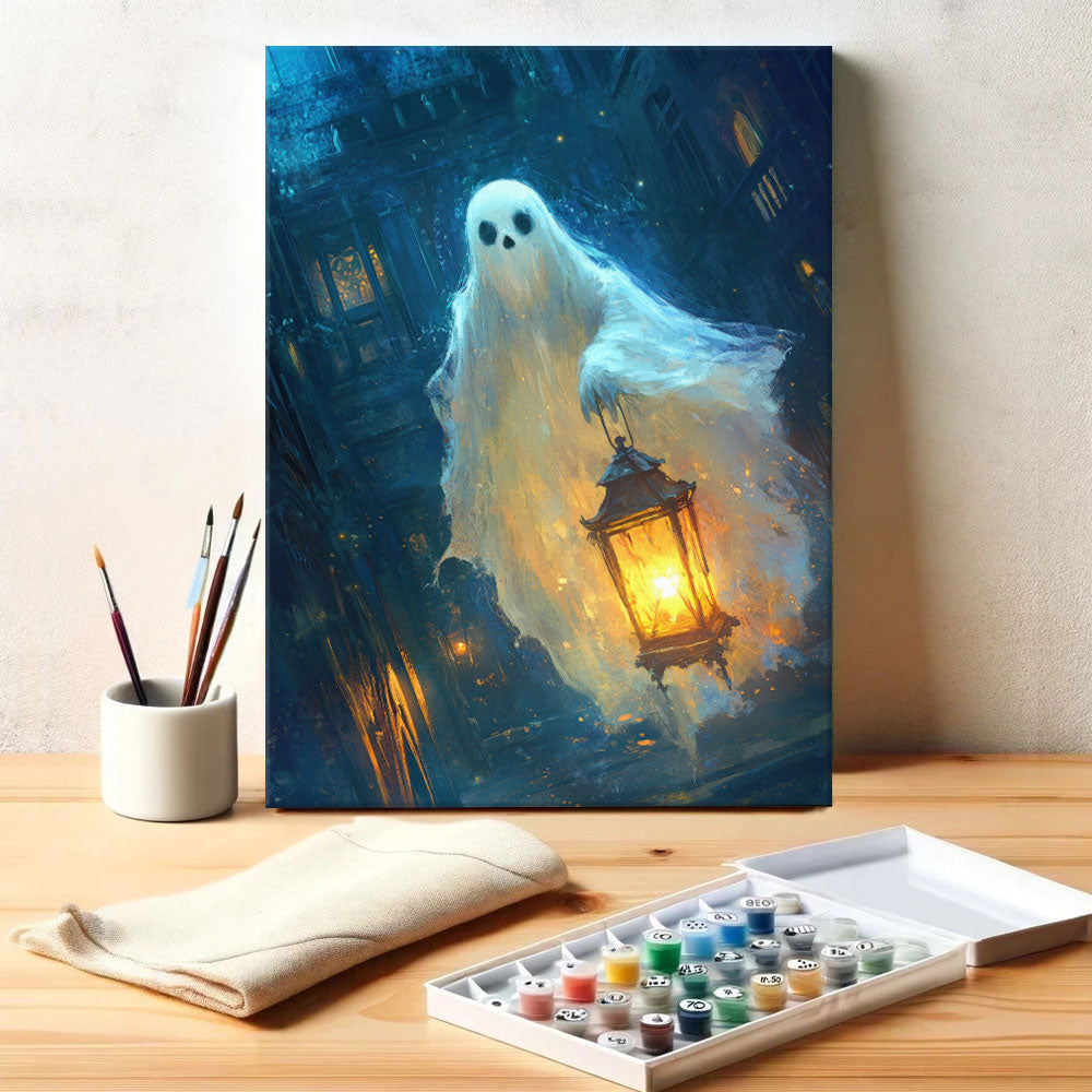 Spooky Ghost | Paint by Numbers Kit